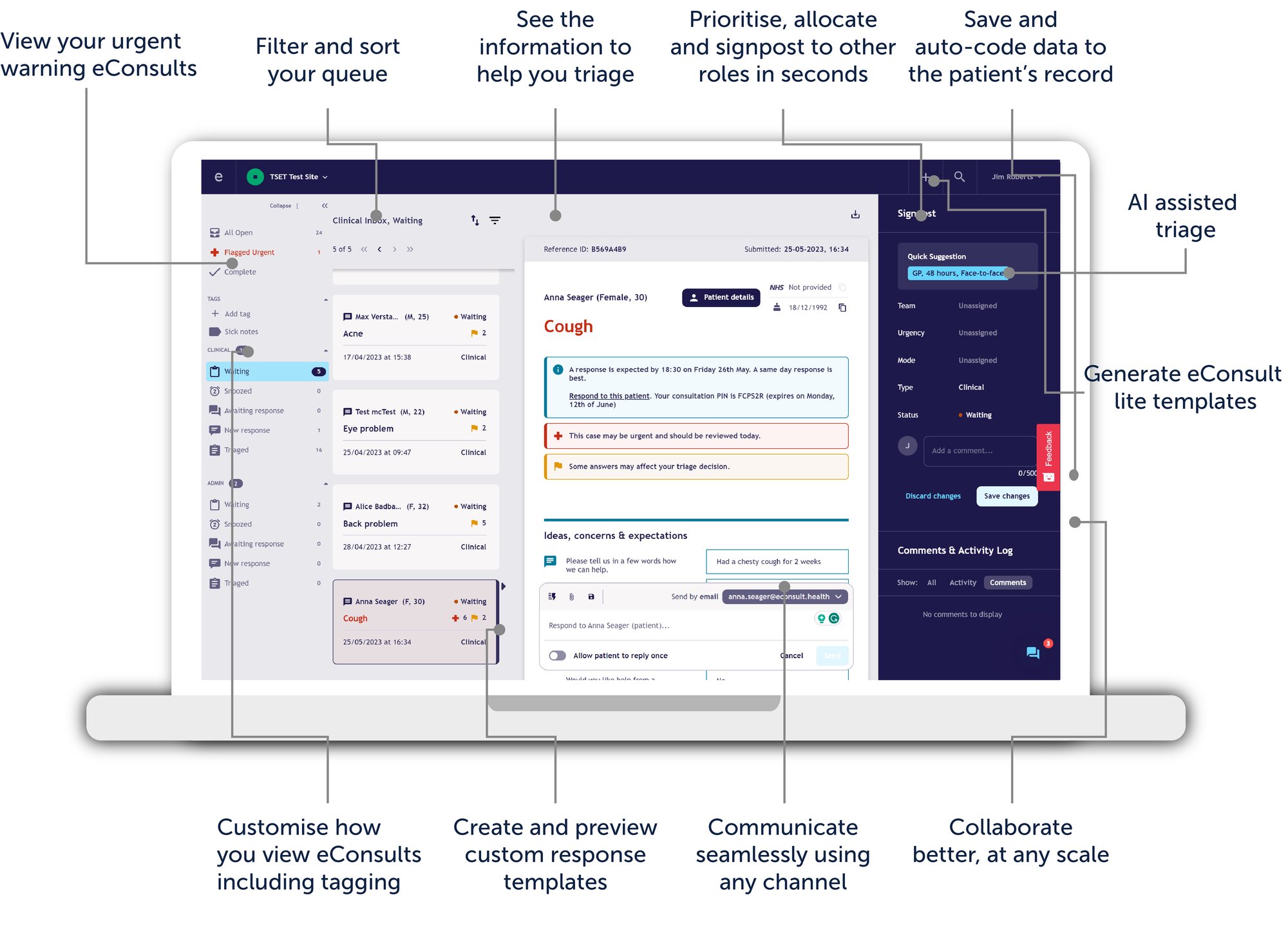 Smart Inbox annotated 2023-03